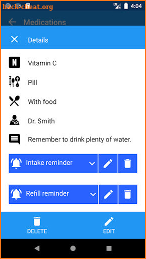 Medication reminder and pill reminder - MedAhoy screenshot