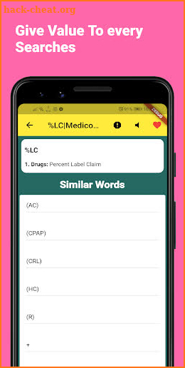 Medicos Abbreviation :Medical Short Form Offline screenshot