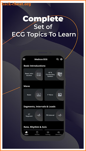 Medicos ECG :Clinical Guide & Daily EKG/ ECG Cases screenshot
