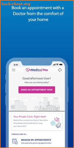 Medics2You screenshot