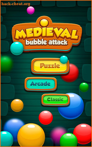 Medieval Bubble Attack screenshot