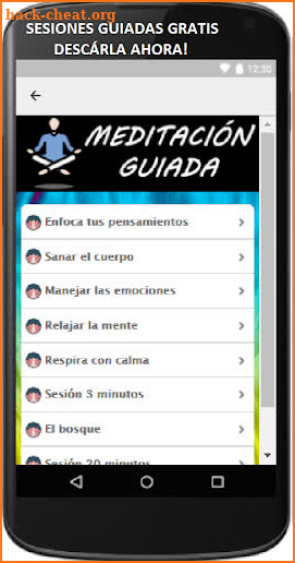 Meditación Guiada - Gratis screenshot