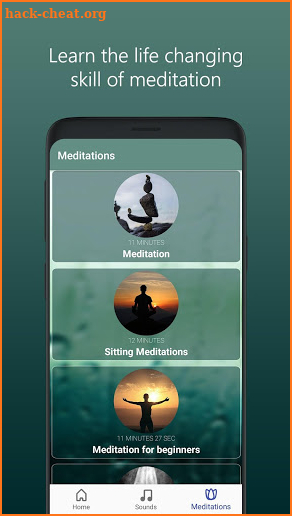 Meditate, Sleep, Relax & Sounds screenshot