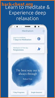 Meditation & Relaxation: Guided Meditation screenshot