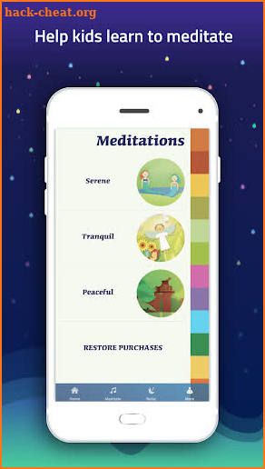 Meditation for kids - calmness, mindfulness, sleep screenshot