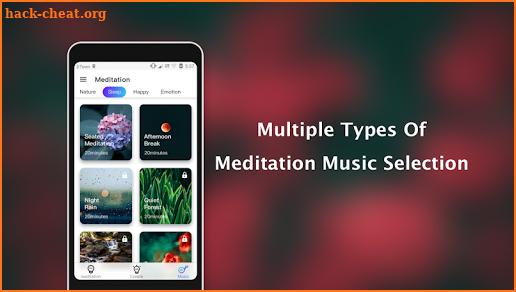 Meditation - Relaxing Melodies & Natural Sounds screenshot