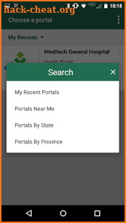 MEDITECH MHealth screenshot