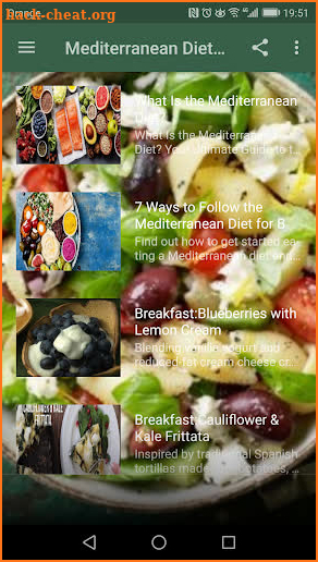 Mediterranean Diet Recipes screenshot