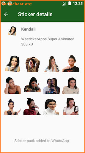 ⭐ Celebrity Memes Stickers (WAStickerApps) screenshot