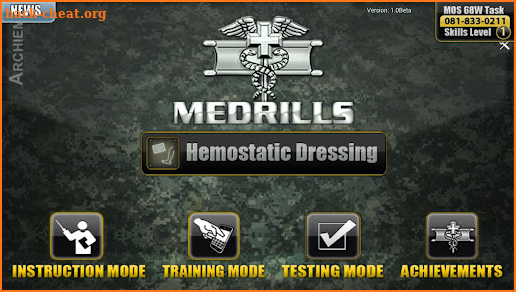 Medrills: Army Hemostatic screenshot