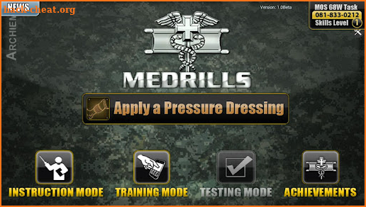 Medrills: Army Pressure Dress screenshot