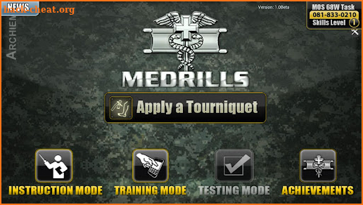 Medrills: Army Tourniquet screenshot
