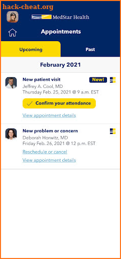 MedStar Health screenshot