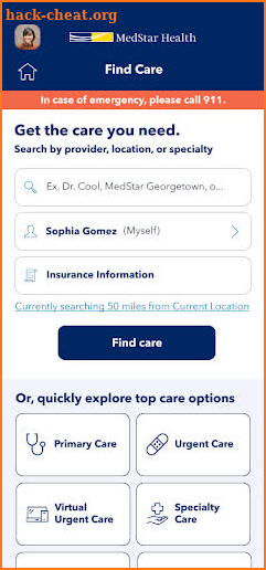 MedStar Health screenshot