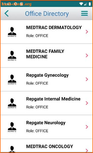 Medtrac360 - Patient screenshot