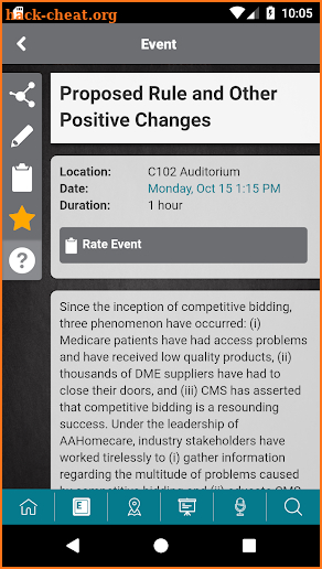 Medtrade Conferences screenshot