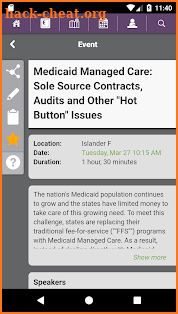 Medtrade Spring Conferences screenshot