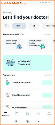 MEDvidi - Mental Health Chat & Online Doctor screenshot