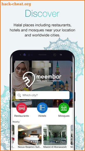 Meembar - Your Halal Companion screenshot