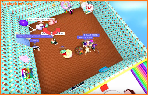 Meeps Map with Candy Theme Roblux! screenshot