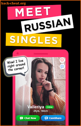 Meet Russian Singles Free Casual Hookup Dating App screenshot