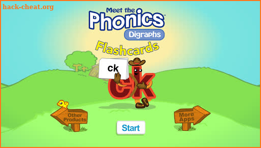 Meet the Phonics - Digraphs Flashcards screenshot
