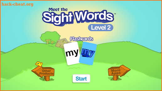 Meet the Sight Words2 Flashcards screenshot