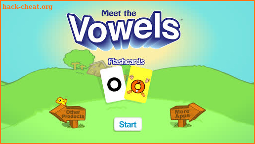 Meet the Vowels Flashcards screenshot