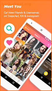 Meet U - Get Friends for Snapchat, Kik & Instagram screenshot