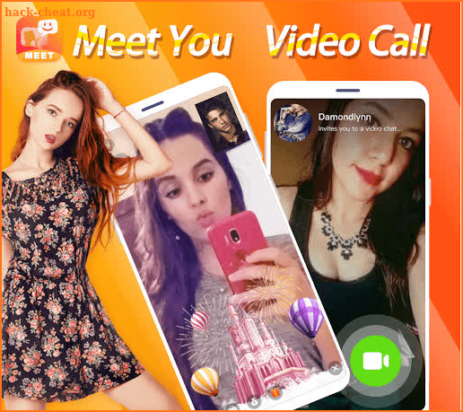 Meet You - meet me by video chat! livu call app screenshot