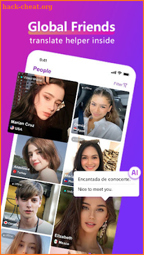 Meetchat-Random Live Chat App screenshot