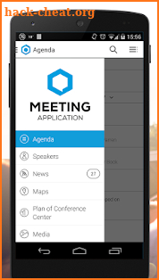 Meeting Application screenshot