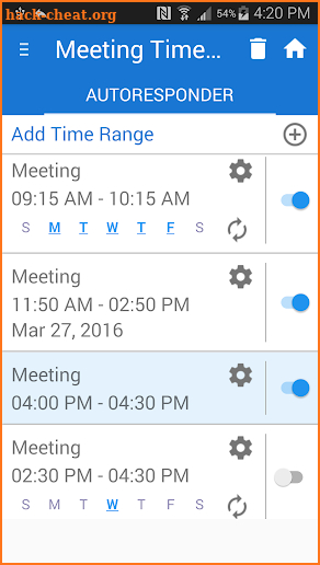 Meeting / Do Not Disturb PRO screenshot