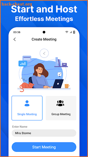 Meeting - Video Meeting screenshot