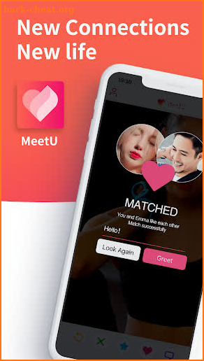 MeetU - Meet,Chat & Dating Singles people screenshot