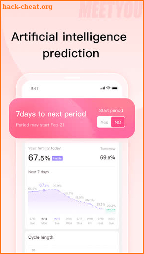 MeetYou - Period Tracker screenshot