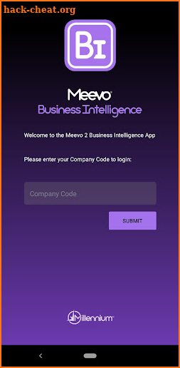 Meevo Business Intelligence screenshot