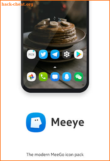 Meeye Icon Pack - Modern MeeGo Style Icons screenshot