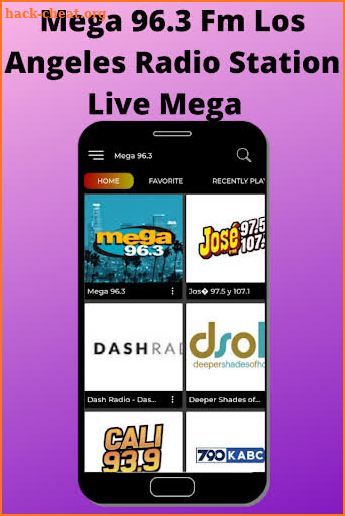 Mega 96.3 Fm Los Angeles Radio Station Live Mega screenshot