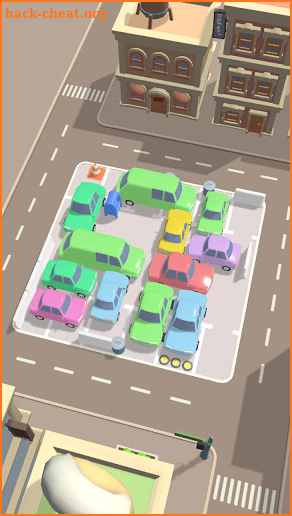 Mega Car Parking Jam - Super City 3D screenshot