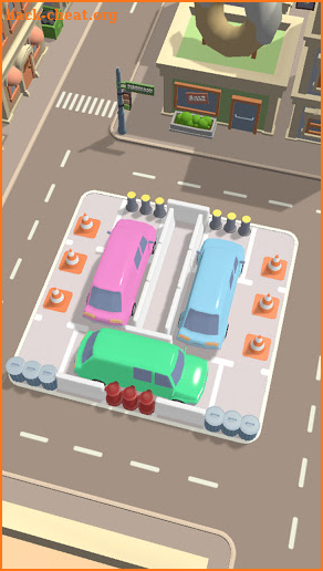 Mega Car Parking Jam - Super City 3D screenshot