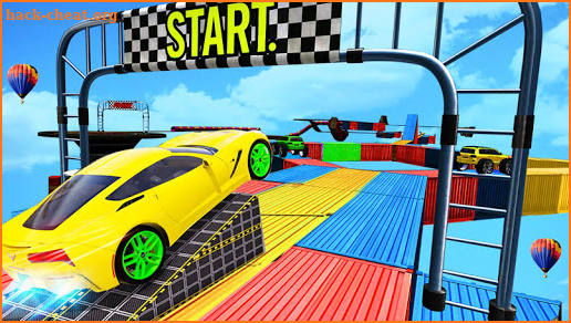 Mega Car Stunts Racing - Ramp Stunt Car Games 2020 screenshot