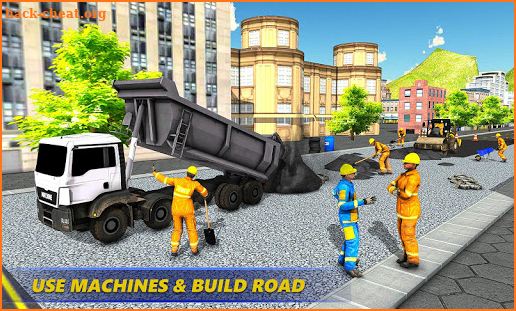 Mega City Road Construction Real Builder Simulator screenshot