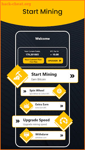 Mega Coin-Bitcoin Cloud Miner screenshot