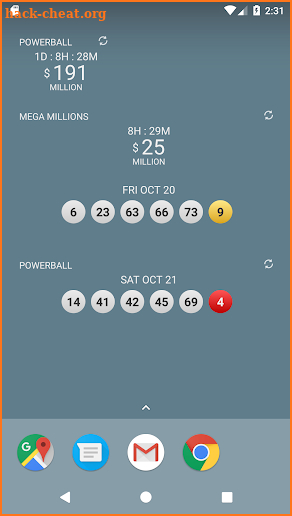 Mega Millions & Powerball Lotto Games in US screenshot
