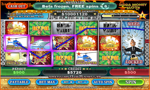 MEGA Money Vegas Billionaire Dream Slots PAID screenshot