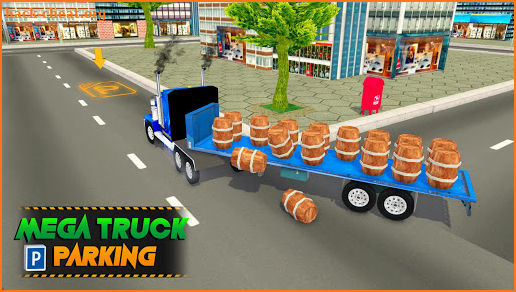 Mega Parking Truck Driving: Transport Simulator screenshot