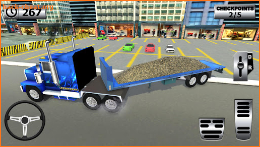 Mega Parking Truck Driving: Transport Simulator screenshot