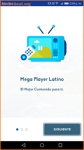 Mega Player Latino screenshot