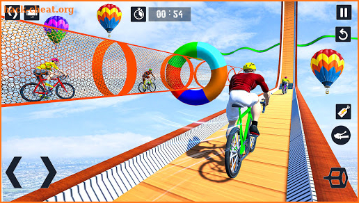 Mega Ramp Bicycle Stunt Race screenshot